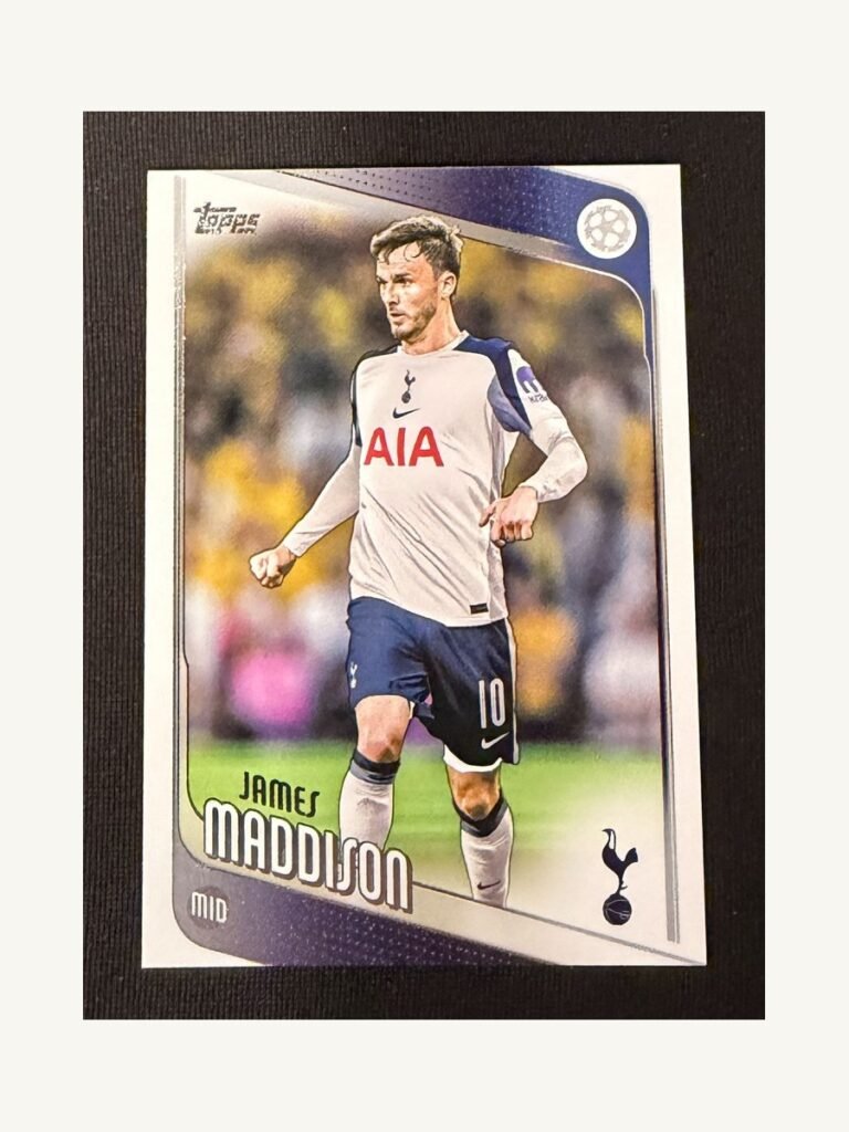 James Maddison #85 – TOPPS UEFA Club Competitions 2025–2026