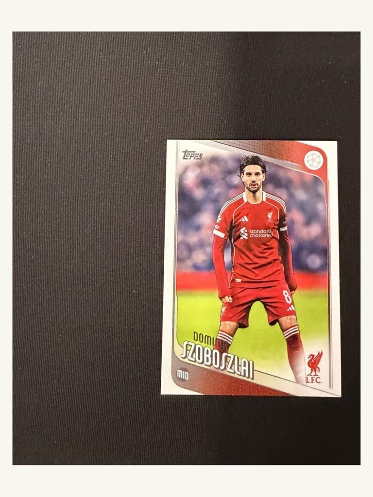 Dominik Szoboszlai #78 – TOPPS UEFA Club Competitions 2025–2026