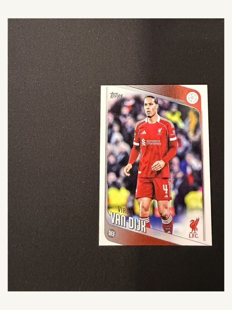 Virgil van Dijk #79 – TOPPS UEFA Club Competitions 2025–2026