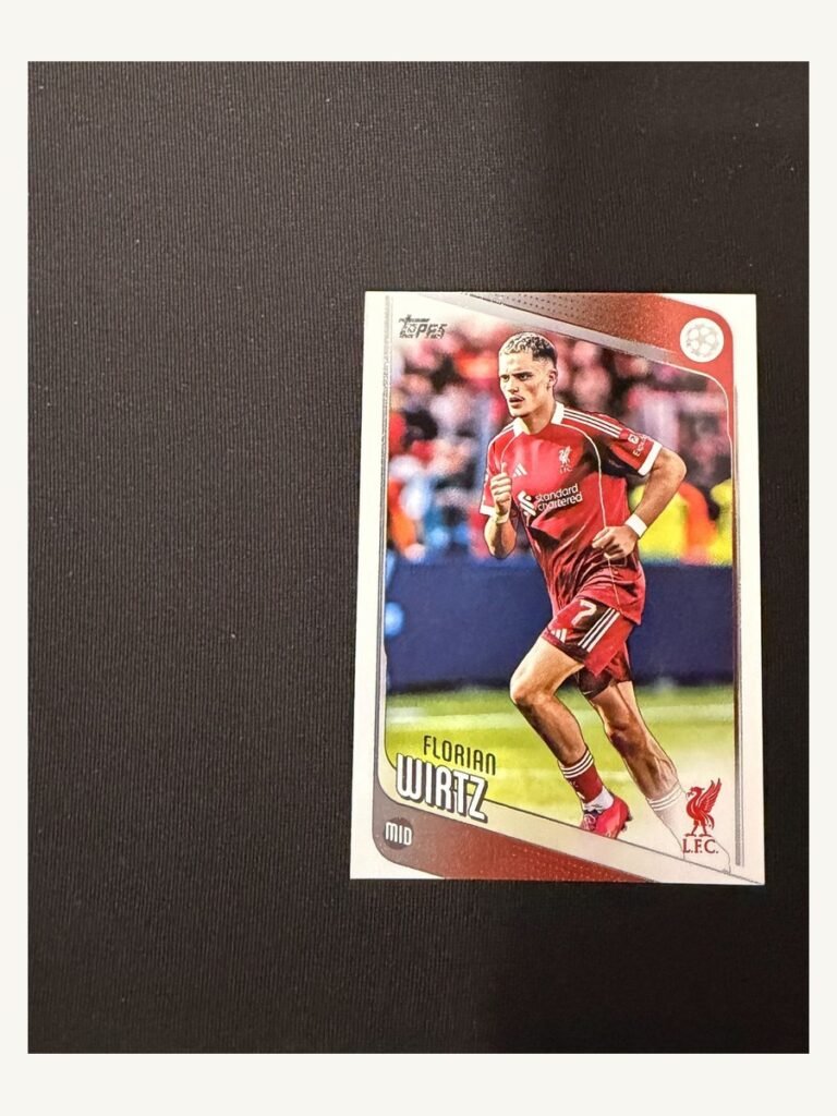 Florian Wirtz #74 – TOPPS UEFA Club Competitions 2025–2026