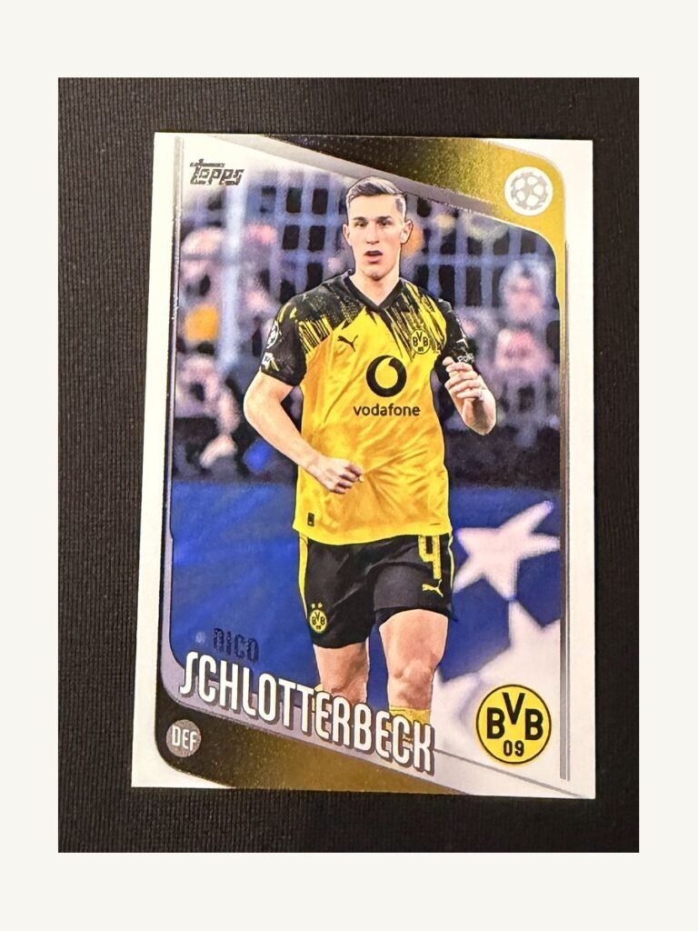 Nico Schlotterbeck #99 – TOPPS UEFA Club Competitions 2025–2026