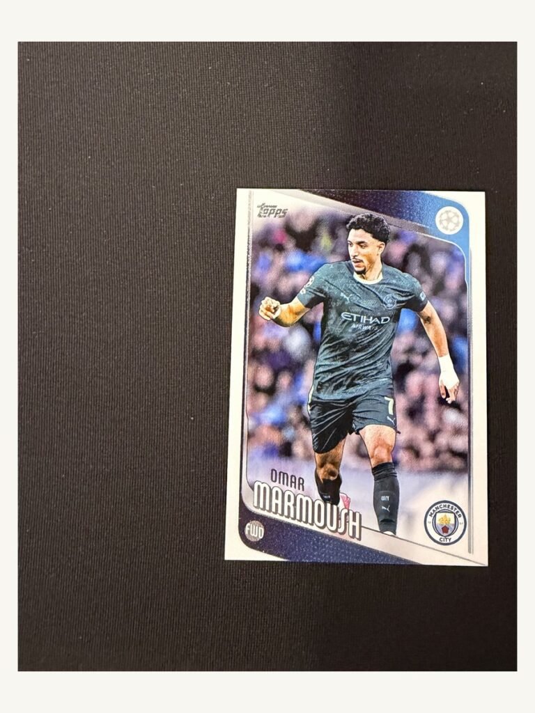 Omar Marmoush #80 – TOPPS UEFA Club Competitions 2025–2026